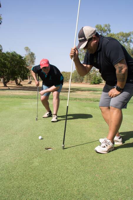 GOLF TOUR TOURNAMENT: Keen golfers have the chance to pot a hole-in-one at multi-location Outback Queensland Masters. Photo: Melissa North
