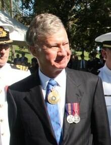 His Excellency the Honourable Paul de Jersey AC, Governor of Queensland.