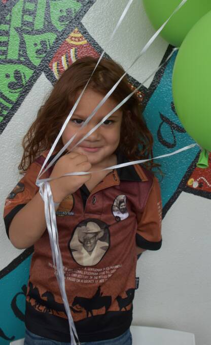 BALLOONS AND HEALTH: Bokhein Sarmardin had a great time at National Headspace Day. Photos: Melissa North
