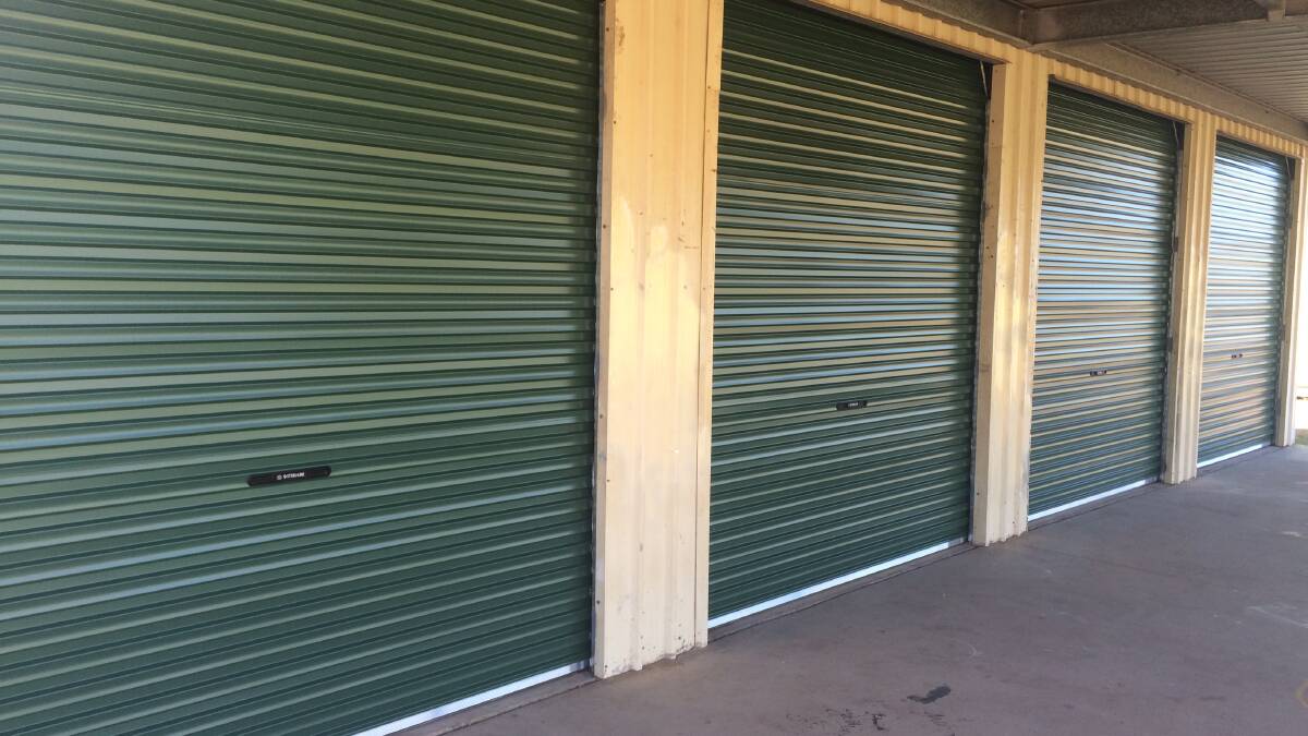 NEW ROLLER DOORS: Cyclone rated roller doors and a new alarm system were installed at the Sunset oval. Photo: Supplied