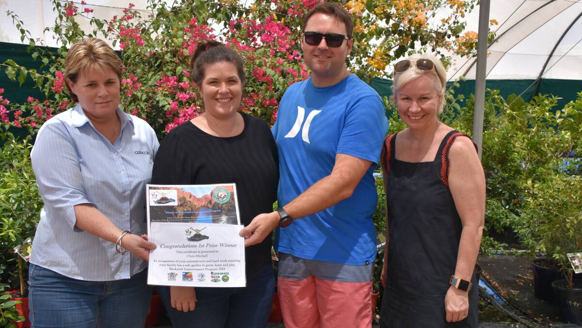 HAPPY WINNERS: Chris and Rebecca Mitchell won a holiday to Adels Grove as first prize winners. Photo: Melissa North