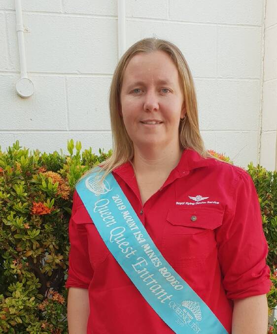 RODEO QUEEN ENTRANT: Kellie Pigliafiori has chosen the Royal Flying Doctor Service as her charity. Photo: Melissa North