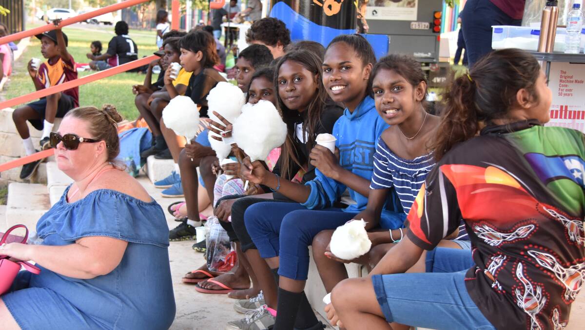 LAST YEAR: Fairy floss was a hit at the Youth Week concert last year. Photo: Melissa North