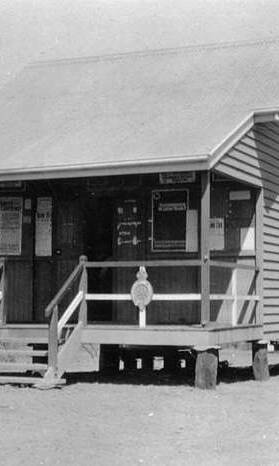 The Mt Isa Police Station as it stood in 1931.