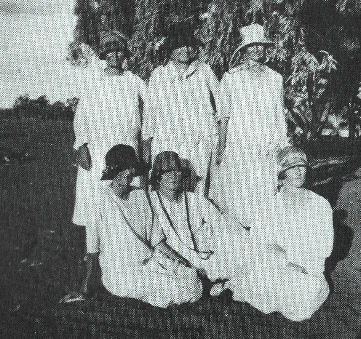 SISTERS:Six of Emily McMahon's daughters, Pearl Beaumont, Florence Watson, Ivy Pedwell, Olive Darcy, Heather Gordon and Josephine Freckleton early 1900s.