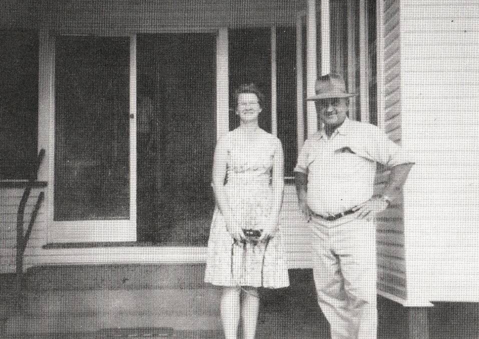 BORN AND BRED: Ada Miller (born in Camooweal in 1927) and her husband Robbie Miller former managers of Rocklands Station. 