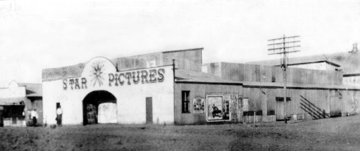 DATE NIGHT: An early photograph of the Star Pictures on West St in Mount Isa. 