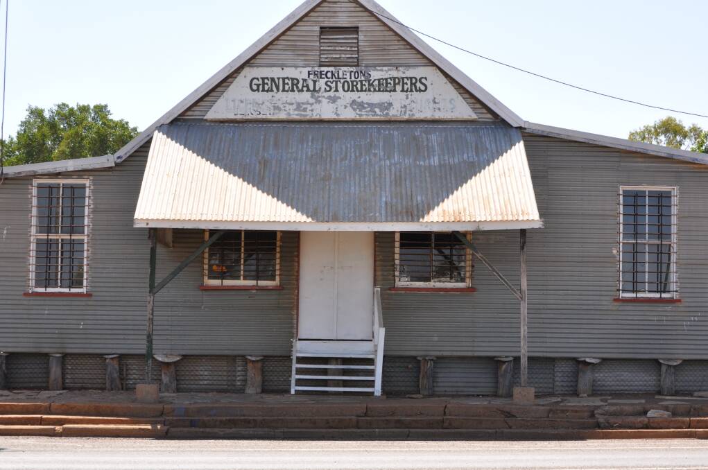 GENERAL STORE: Freckleton's Store in Camooweal as it is today. 