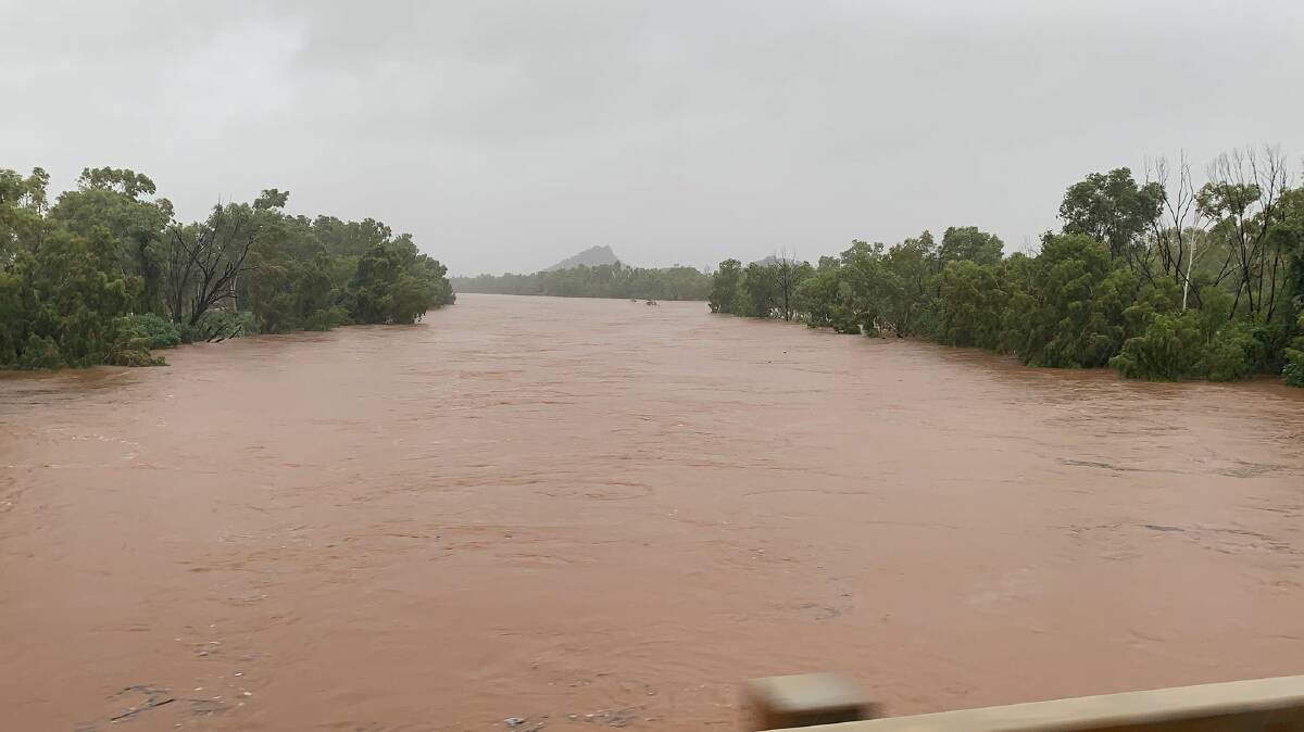 PREVIOUS LEVELS: The Cloncurry River in 2019. Photos courtesy of Hamish Griffin.