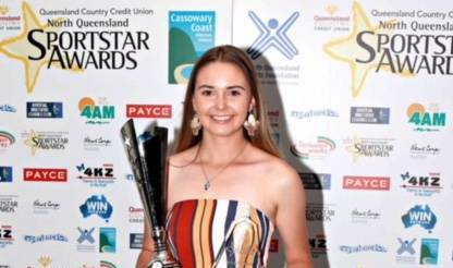 2019 marks the second consecutive year Brandee Ferguson has been nominated for the North Queensland Sportstar Awards. Photo supplied.