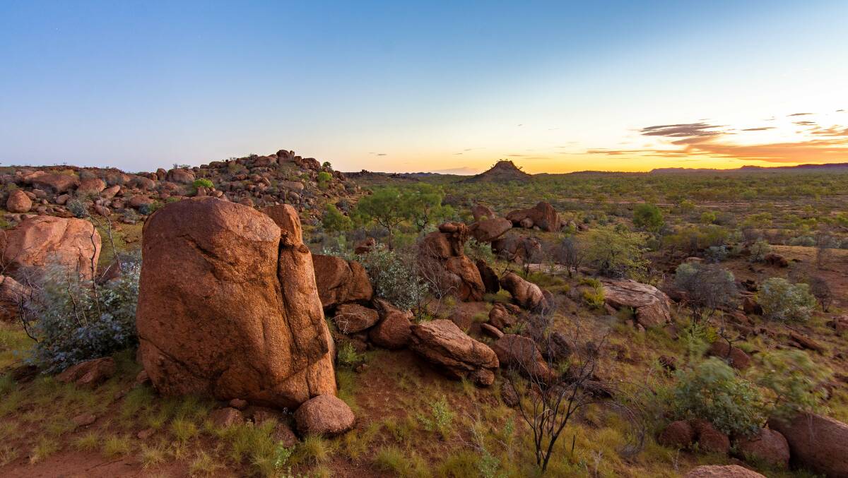 The beautiful outback landscape captured by local photographer Richard Norris. Photo supplied.
