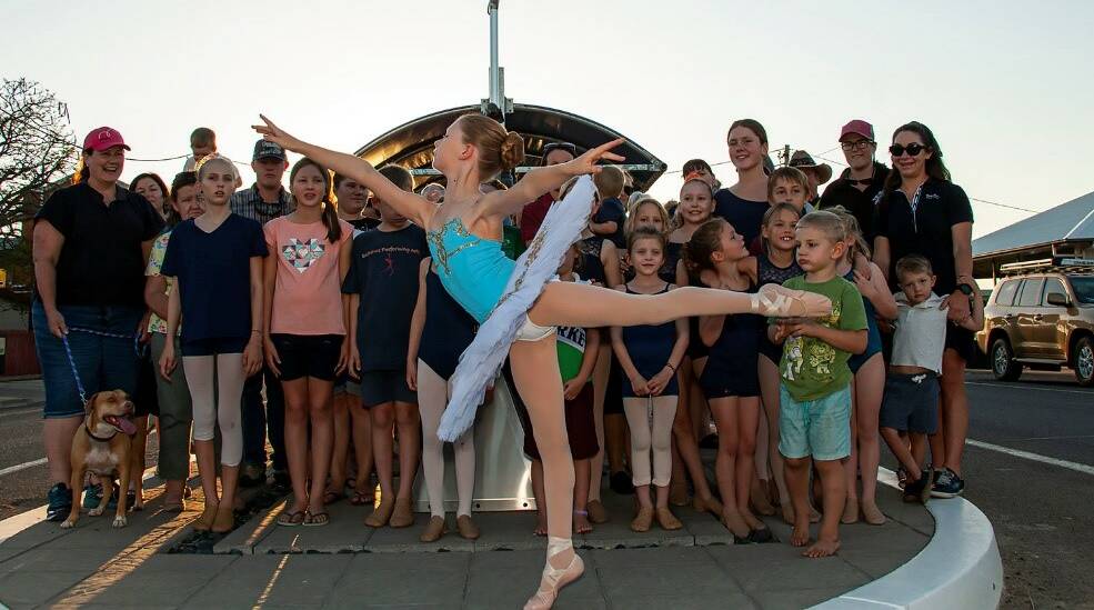 Madeline Murphy named as a finalist to perform in Qld Ballet, The Nutcracker. Photo supplied.