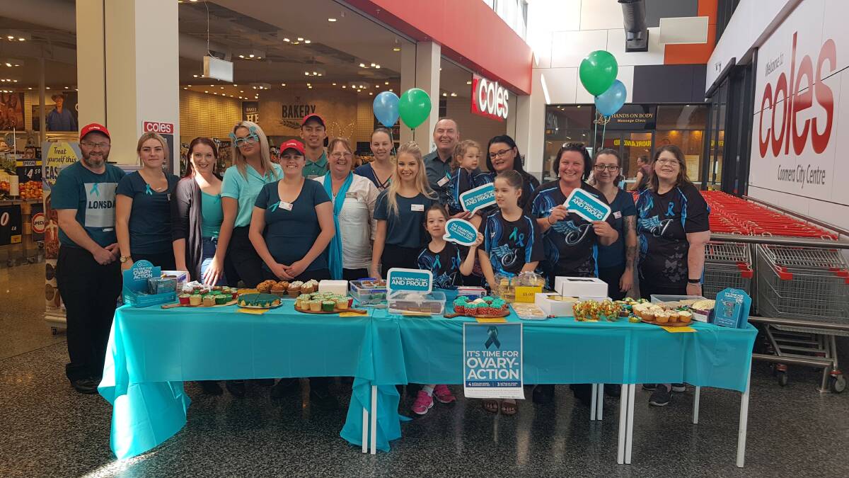 Coles get real for teal appeal. Photo supplied.