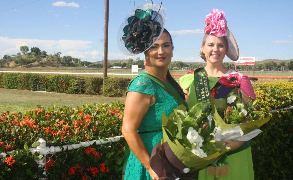 LUCKY: Fashions will feature a lovely array of green outfits this Saturday. 