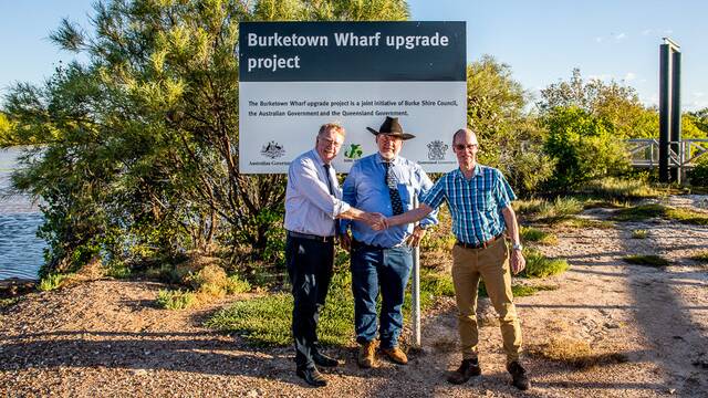 A $3.6m upgrade to the Burketown Wharf is complete. Photo supplied.
