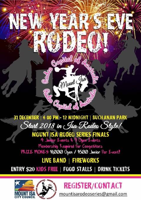 Celebrate the new year at the Mount Isa rodeo