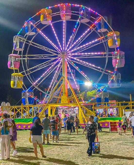 The Ferris wheel will be at the 2022 Curry Merry Muster Festival.