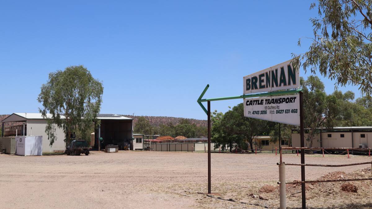 Former owner Ian Brennan is the Curley's manager of the Mount Isa depot. Photo: Samantha Campbell.