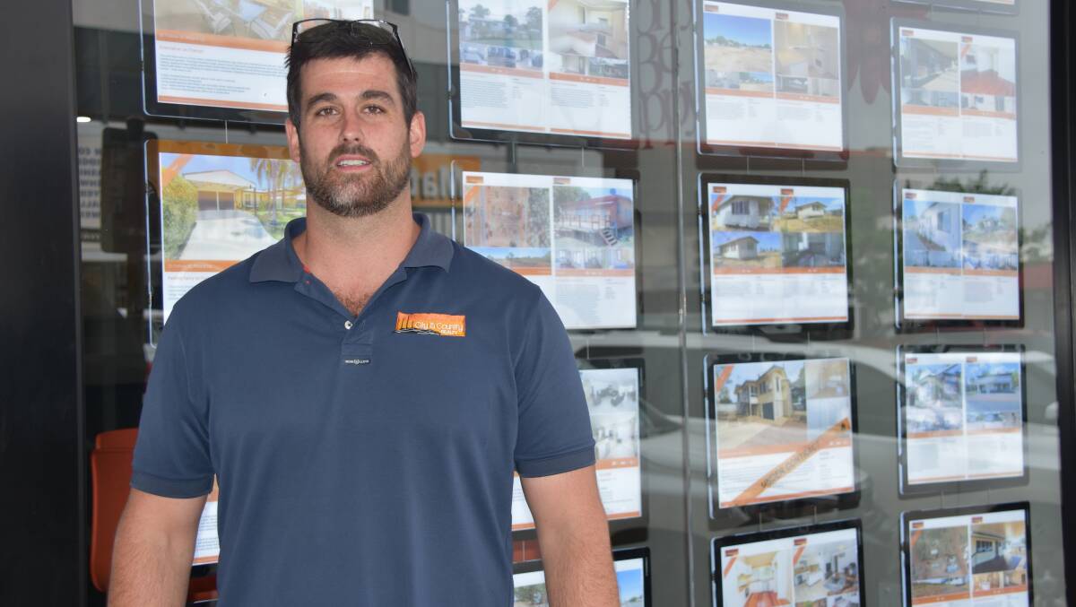 SOLD: City and Country Realty principal Keiran Tully says rental tenants are moving into the buyers market. Photo: Samantha Campbell.