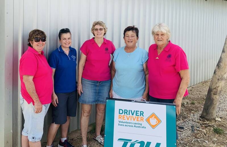 Ladies at the driver reviver shed in Julia Creek. Photo supplied.