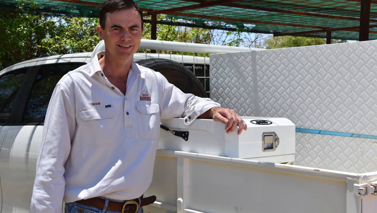 HELP: Cloncurry-based North Australian Veterinary Group veterinarian Trevor Smith assists graziers across the North West. Photo: Samantha Walton.