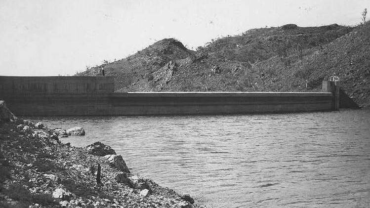 View of Rifle Creek Dam.