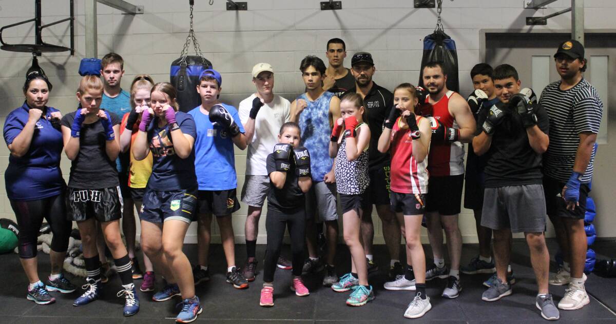 ROUND ONE: Members from the Mount Isa PCYC Boxing group will travel to Alice Springs next month to participate in the Red Desert Dust Up. Photo: Samantha Walton.