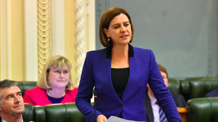 2019: Liberal National Party of Queensland and Leader of the Queensland Opposition, Deb Frecklington. Photo: The Australian.