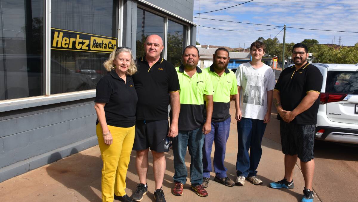 RECOGNISED: Hertz Mount Isa announced as a finalist in the Community Awards for Motor Trades Association of Queensland. Photo: Samantha Walton.