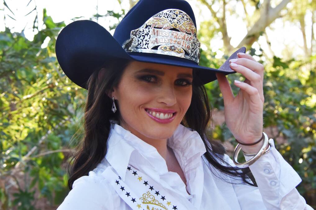 BUSY QUEEN: Miss Rodeo Australia Kate Taylor has a booked out schedule leading into 2020. Photo: Samantha Walton.
