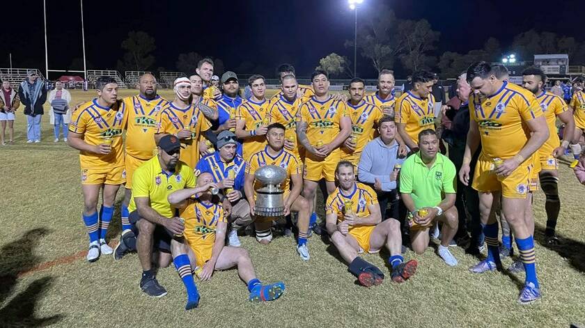 A victorious Wanderers men's team. Photo: Wanderers Facebook.