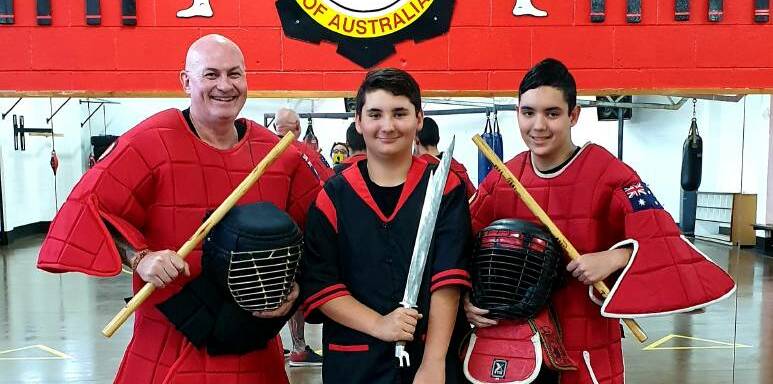 Patrick Roche (right) nominated for his excellence in Eskrima.