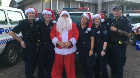 Normanton Police with Santa