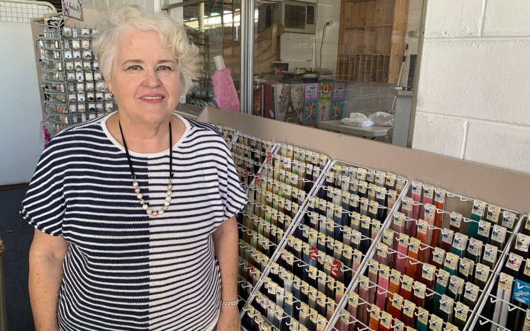 CLOSING: Margaret Bishop will close the doors of Isa Creative Fabrics on September 1. Photo: Samantha Campbell