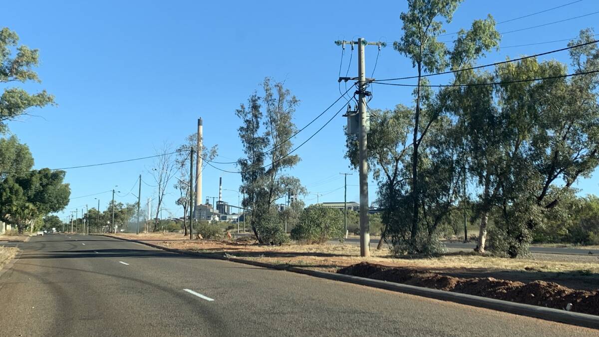 PROJECTS: Works on the median strip between the Barkly Highway and Markham Valley Road are paused, waiting on consultation with Department of Transport and Main Roads. Photo: Samantha Campbell.