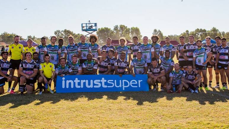 Intrust Super Cup Country Week clash between Townsville Blackhawks and Tweed Heads Seagulls in Hughenden. Photos: Andrea Creagh