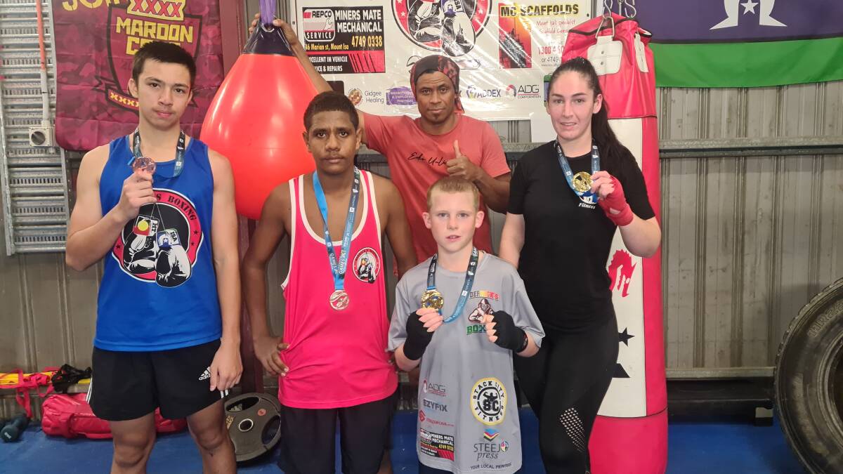 Mount Isa boxers travel to Townsville for the North Queensland Games. Photo supplied.