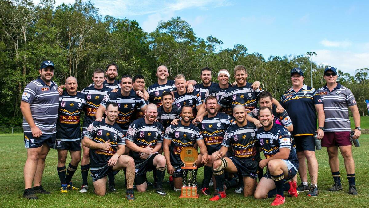 In 2019 The Mount Isa Mongrels claimed the QPSRLA State Championship Plate. Photo supplied.