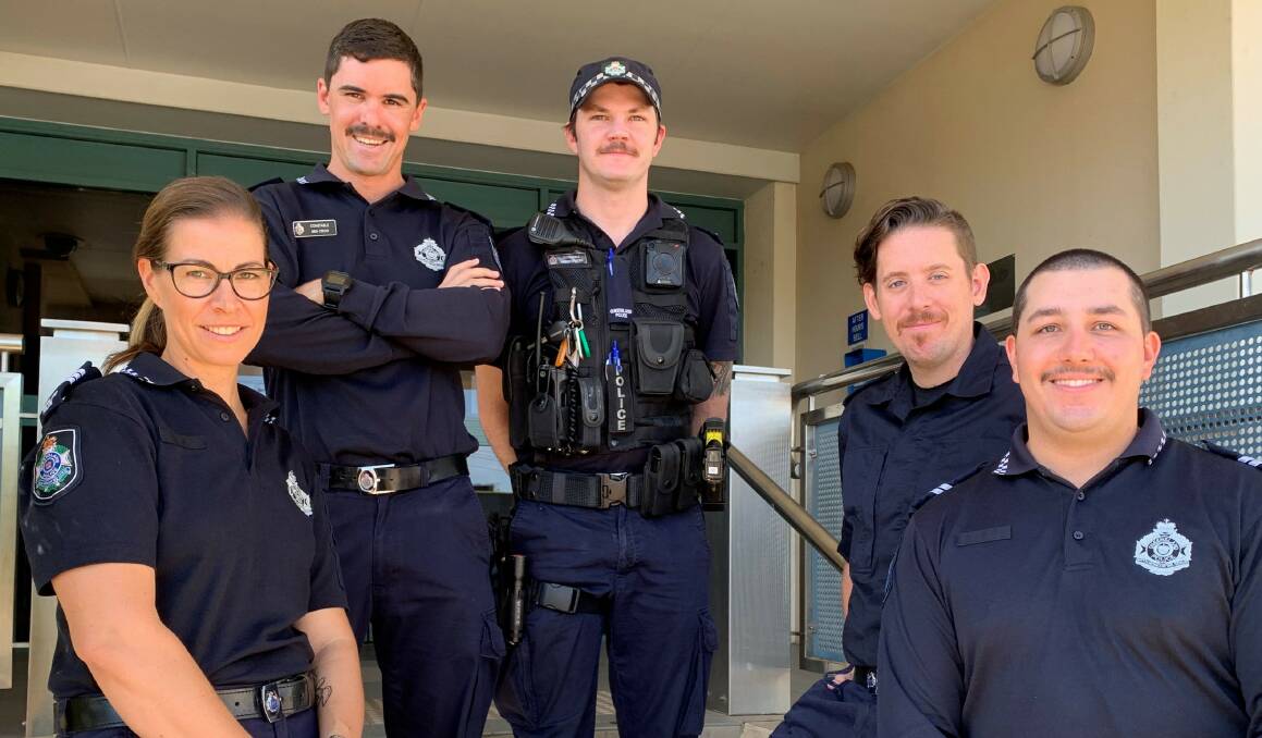 Just a few members of the Mount Isa motley Movember crew.