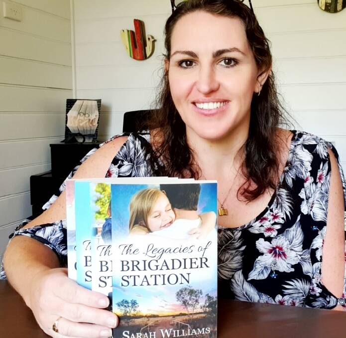 Australia author Sarah Williams has set her Brigadier Station book series in Julia Creek. Photo supplied.