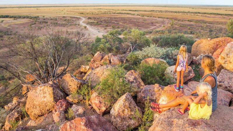 What a stunning view of outback Queensland. Photo: Tourism and Events Queensland