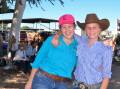Sarah Hansen and Lila Watson at the 2019 Cloncurry and District Show.
