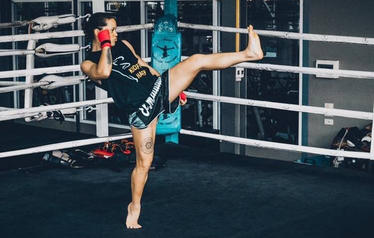 Katarina Genc has returned to Mount Isa and opened her own Muay Thai Kickboxing business. Photo supplied.