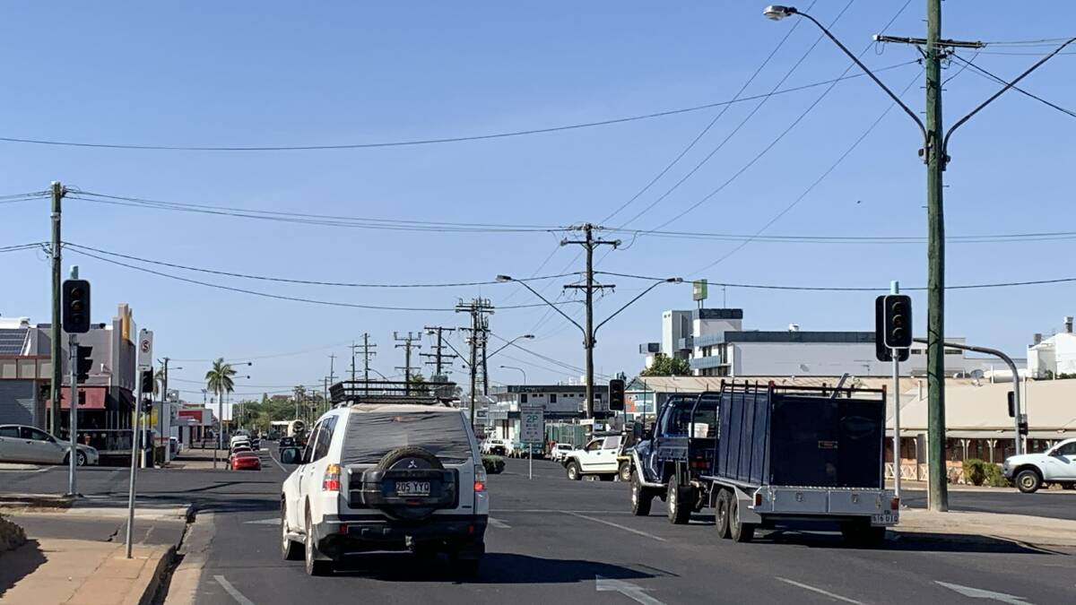 Mount Isa power outage affected all traffic light intersections. Photo: Samantha Walton.
