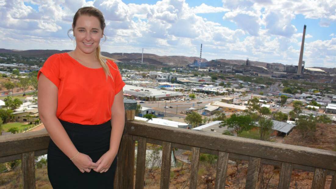 A baby faced, Samantha Campbell (nee Walton) moved to Mount Isa in December 2015.