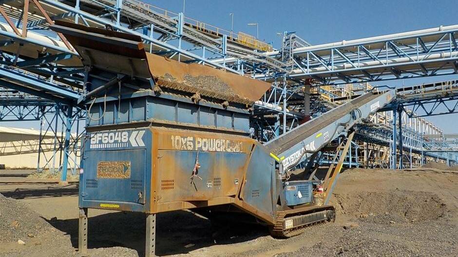  A Conveyor Stacker was sold in the CuDeco Rocklands mine auction.