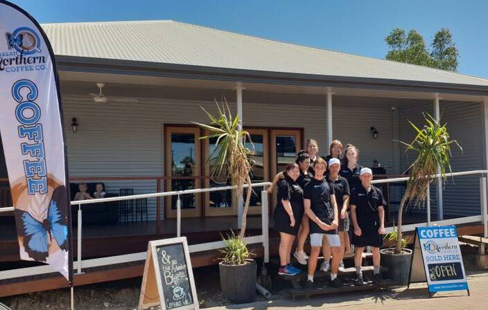A new bakery opened in Julia Creek on Thursday called Corrina's Cafe and Bakery. Photo supplied.