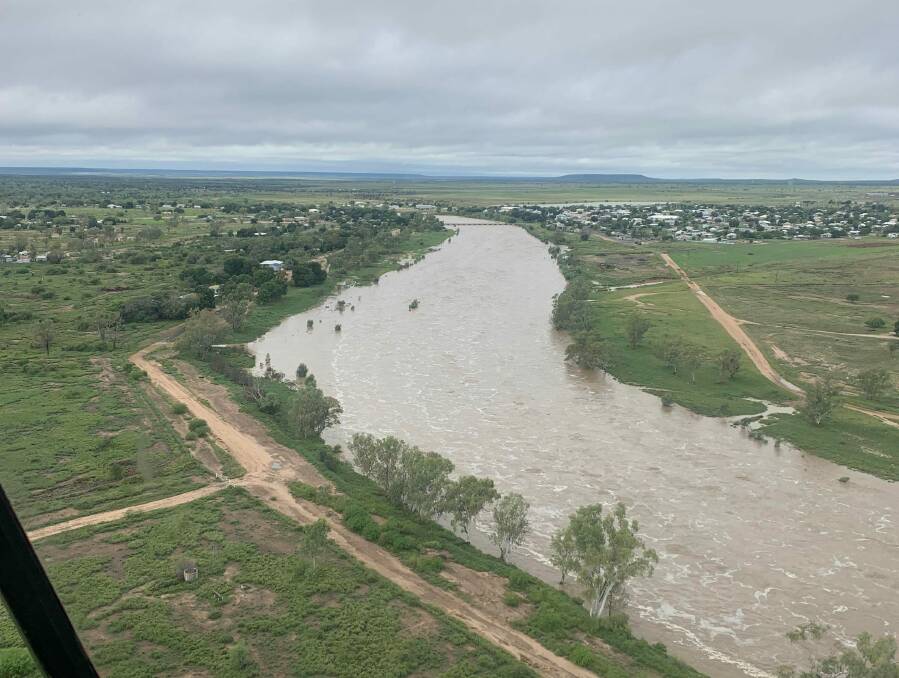 The Flinders River running after recent rain. Photo: Stewart Nielsen