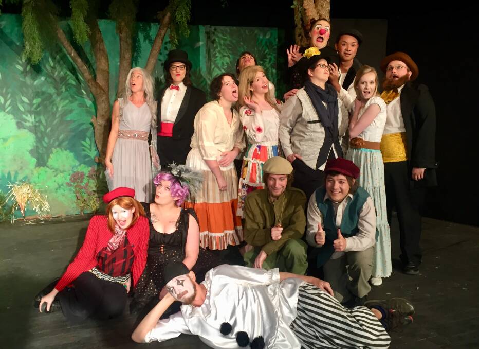 Some of the cast members of Mount Isa Theatrical Society production "As You Like It'. Photo supplied.