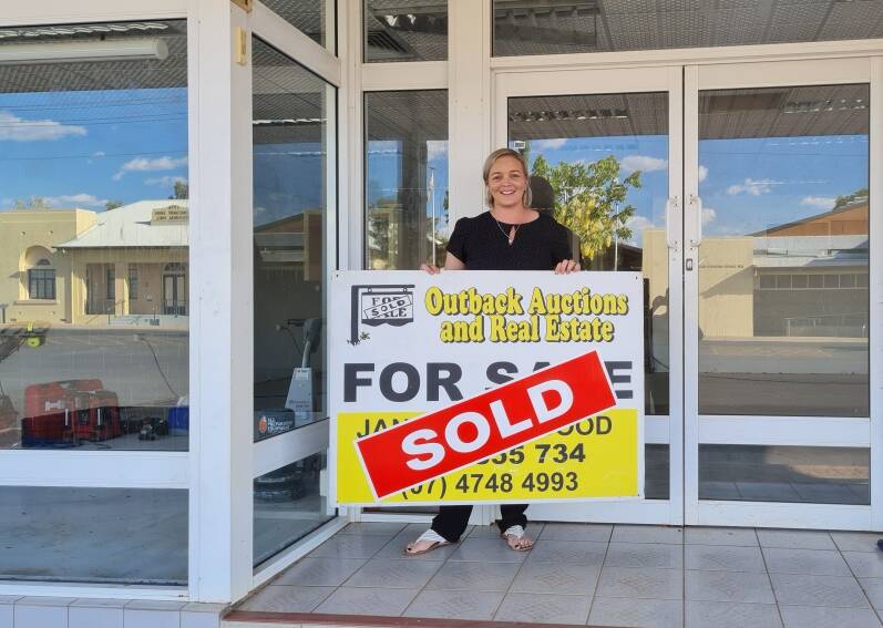 Local real estate agent and councillor Janessa Bidgood will open Western Appliances next week, giving Cloncurry their first appliance store in two years. Photo supplied.